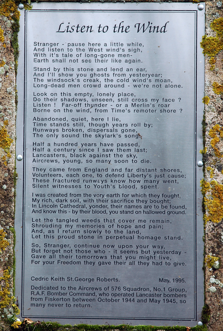 RAF Fiskerton Memorial